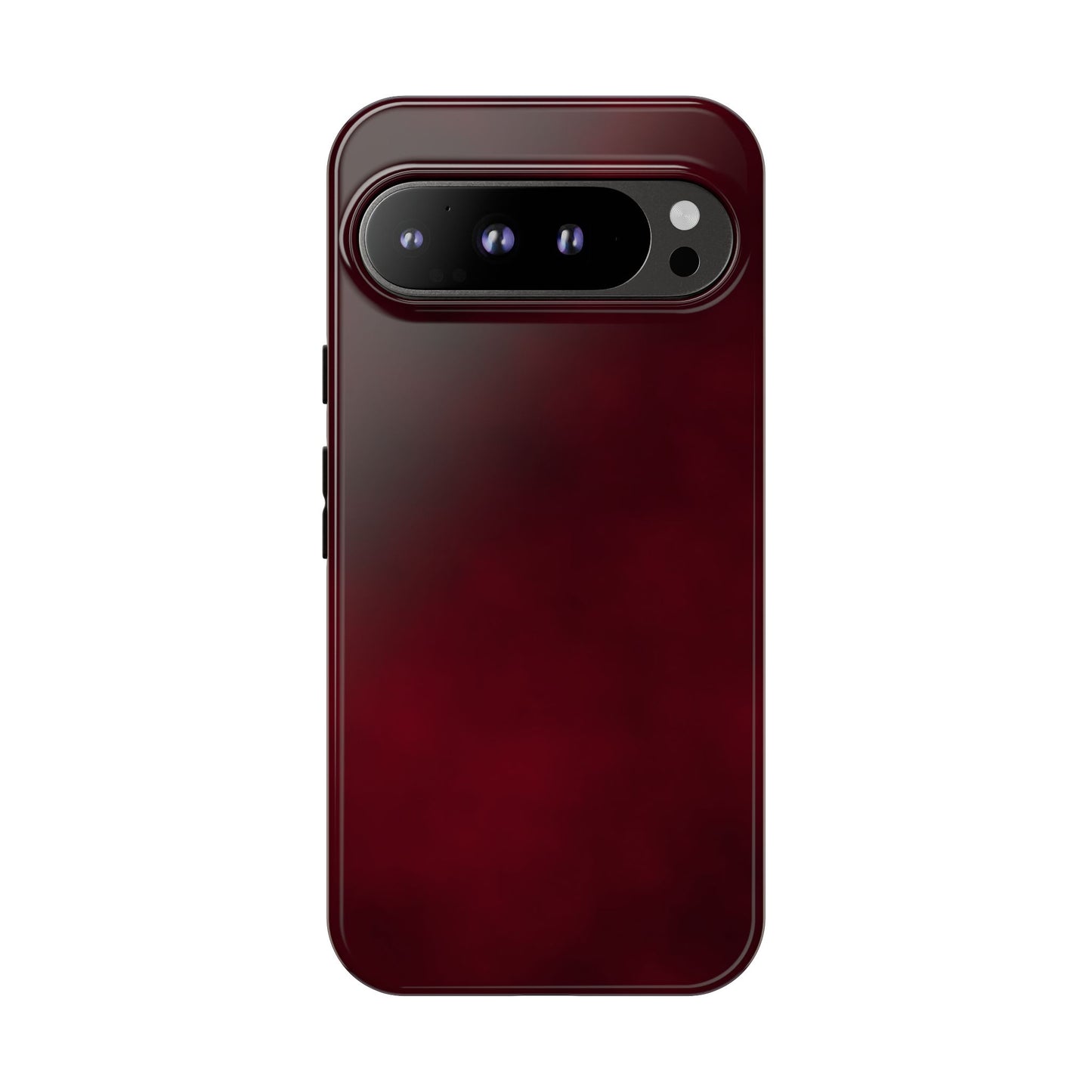 Vintage Burgundy Cherry Phone Case – Elegant Floral Design for iPhone 17 & Samsung Galaxy | Tough Protective Cover - JGUS