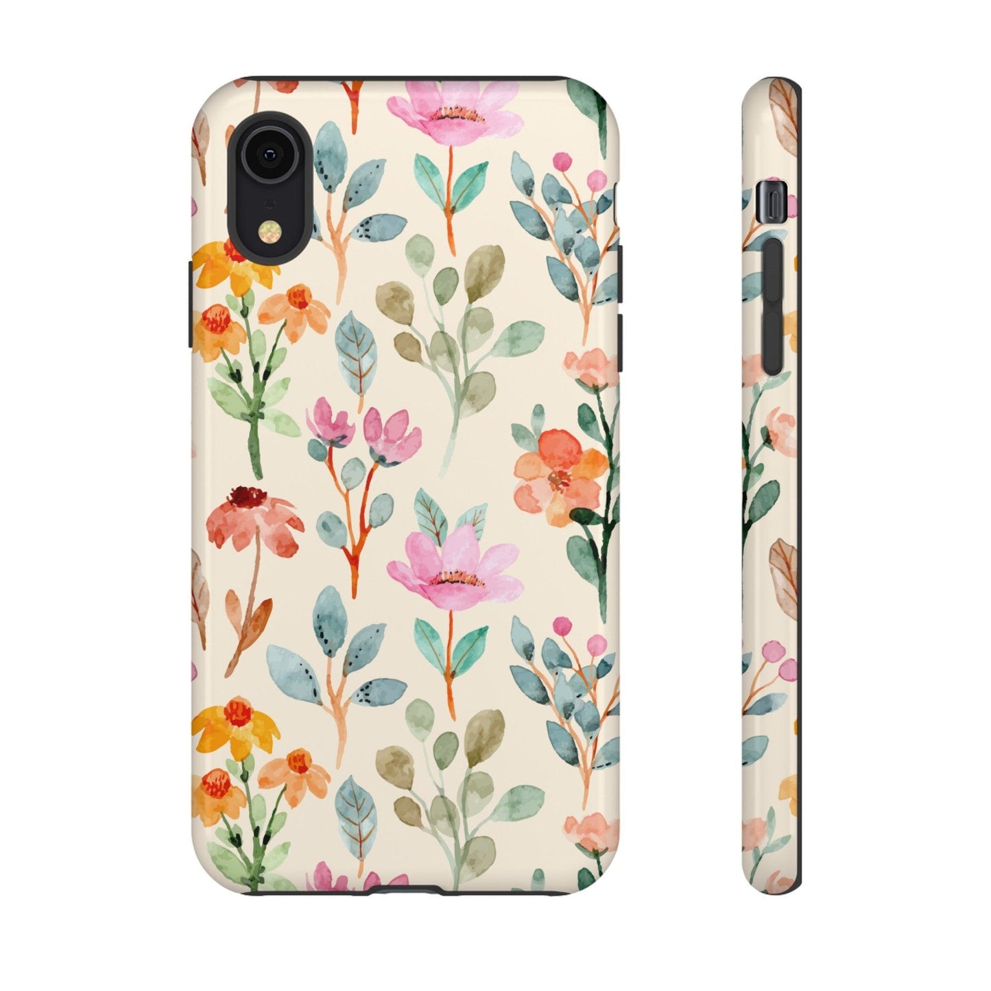 Petal Splash Watercolor Symphony Phone Case