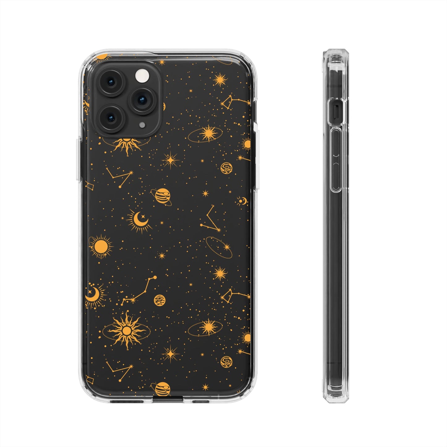 Space Magic Clear Phone Case