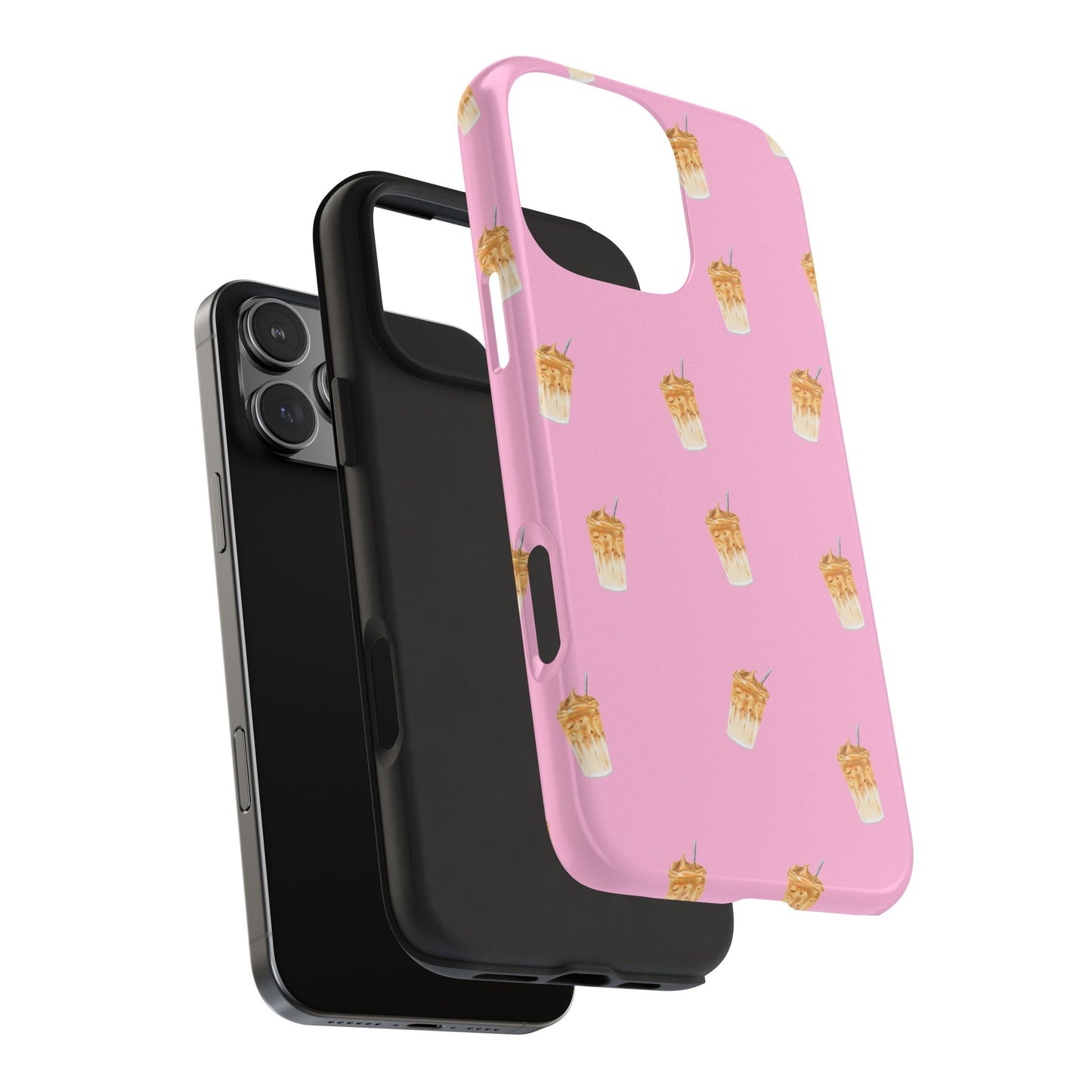 Pink Latte Love Phone Case