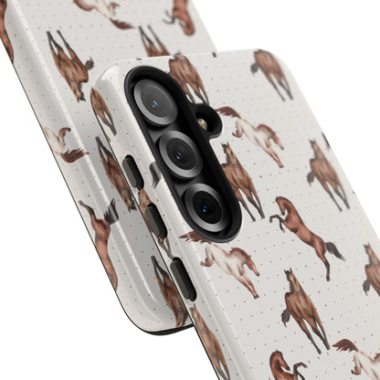 Wild Mustang Horse Pattern Phone Case – Stylish, Protective & Eco-Friendly - JGUS