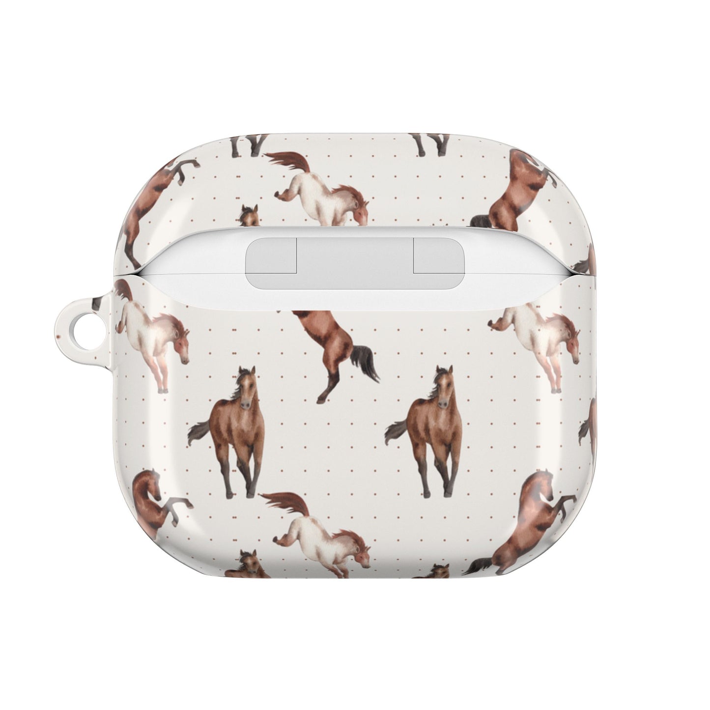 Wild Mustang Shockproof & Scratch-Resistant AirPods Case – Wireless Charging Compatible