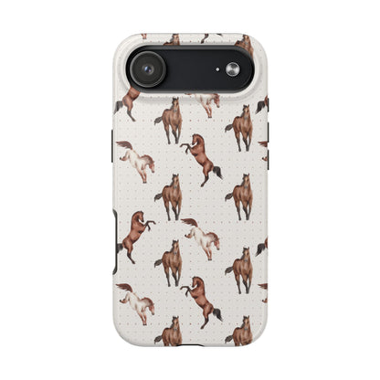 Wild Mustang Horse Pattern Phone Case – Stylish, Protective & Eco-Friendly