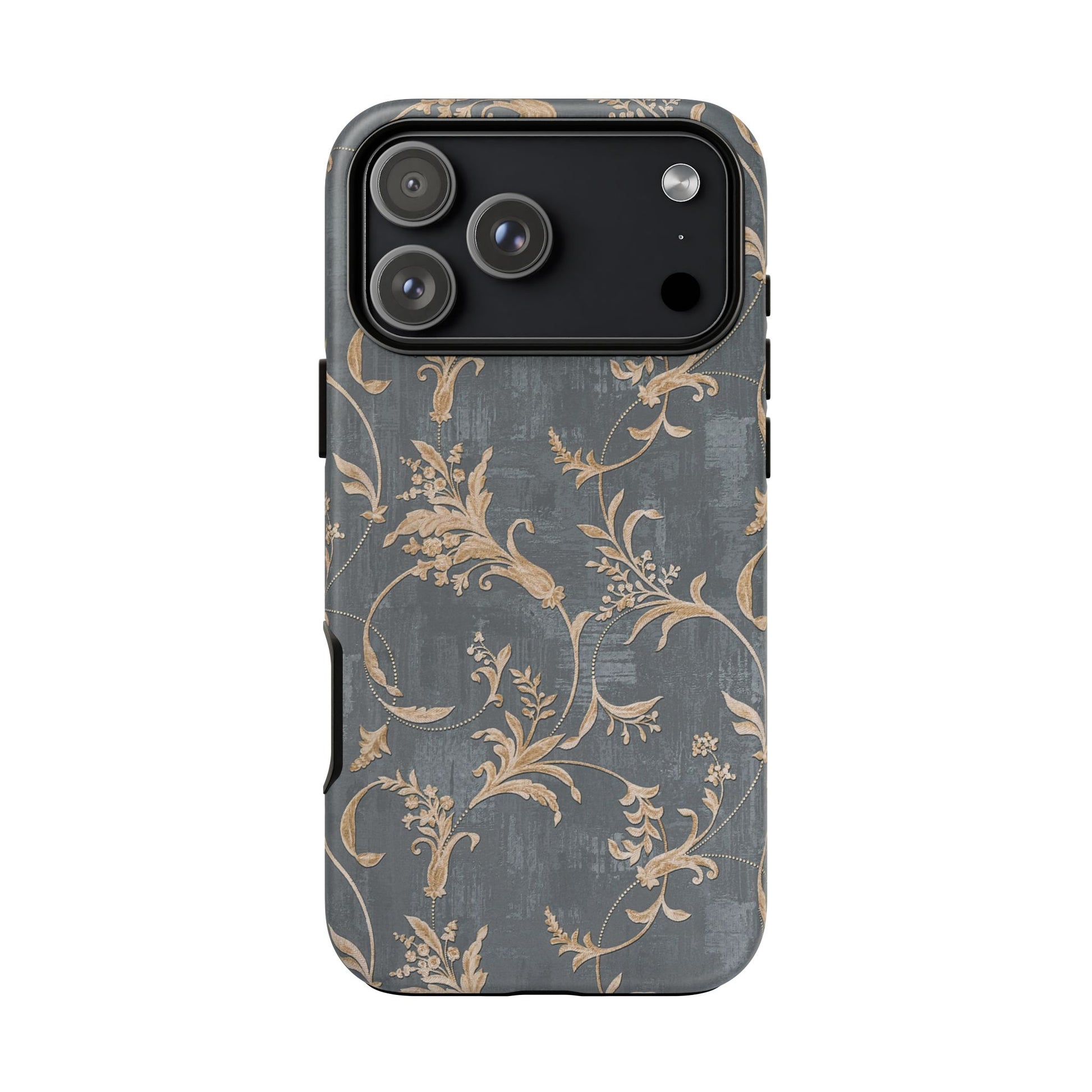 Old-Fashioned Flower Phone Case – Aesthetic Protective Cover for iPhone & Samsung - JGUS