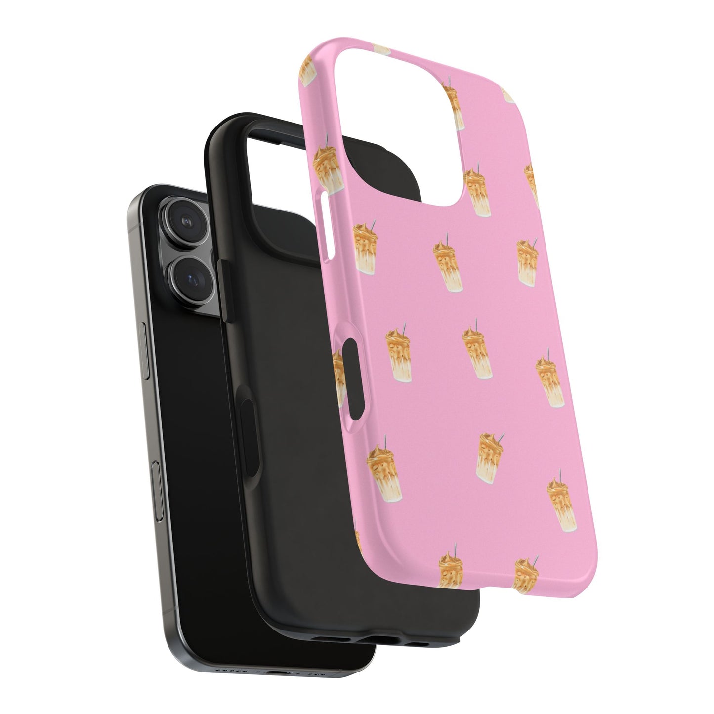 Pink Latte Love Phone Case