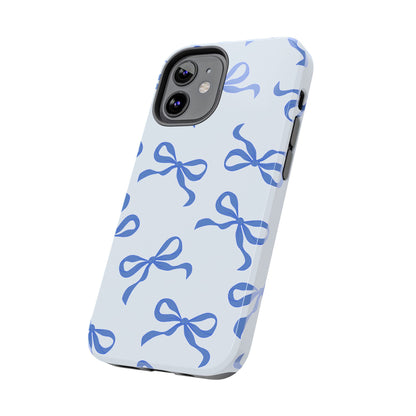 Vintage Blue Bow Phone Case