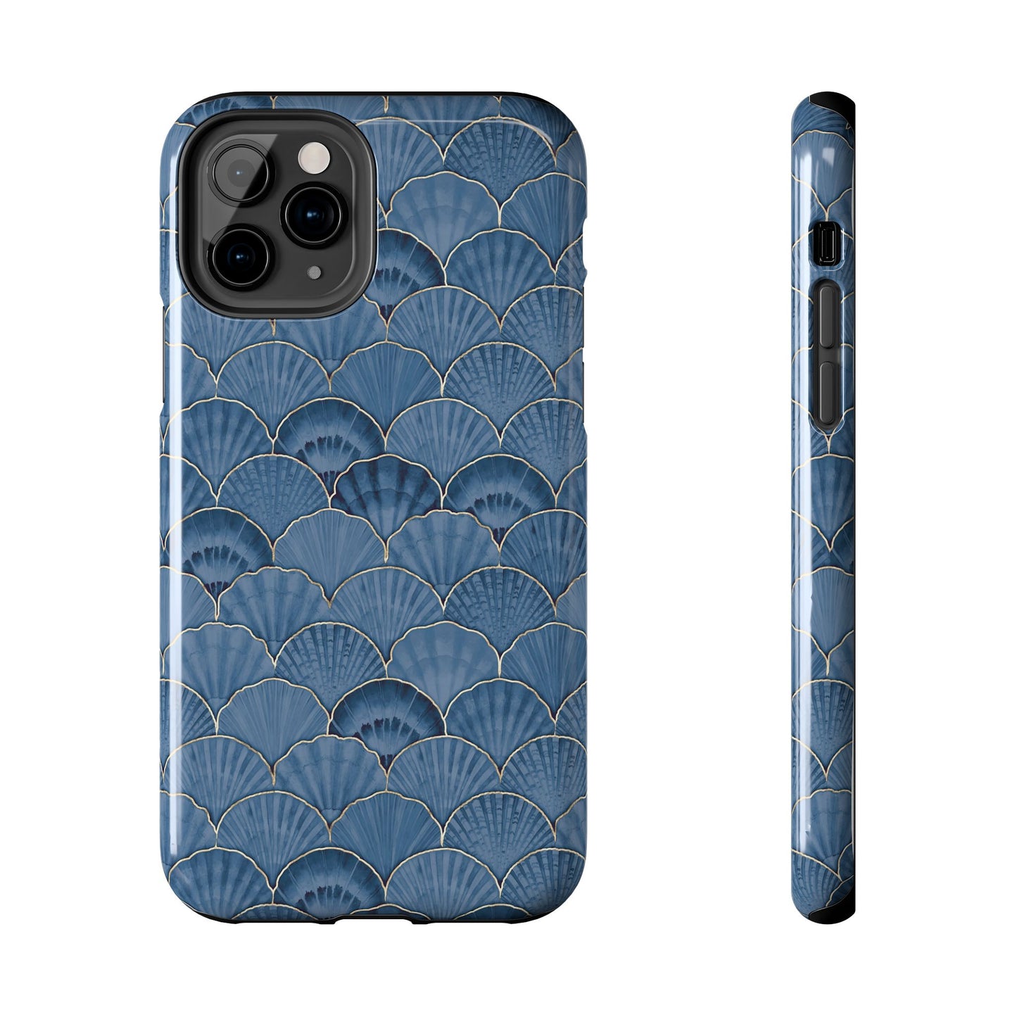 Abstract Shell Phone Case – Aesthetic Protective Cover for iPhone & Samsung