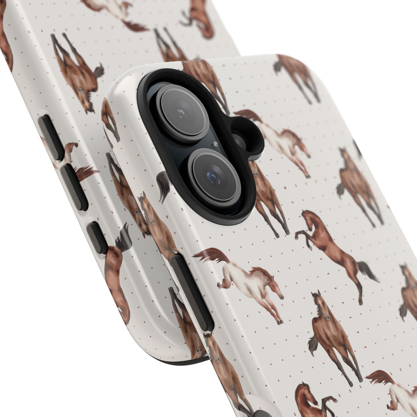 Wild Mustang Horse Pattern Phone Case – Stylish, Protective & Eco-Friendly