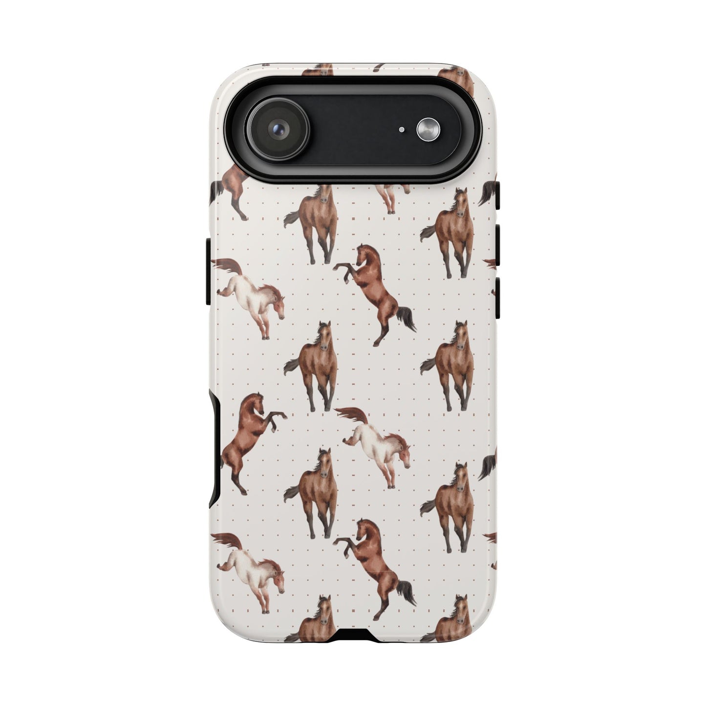 Wild Mustang Horse Pattern Phone Case – Stylish, Protective & Eco-Friendly - JGUS