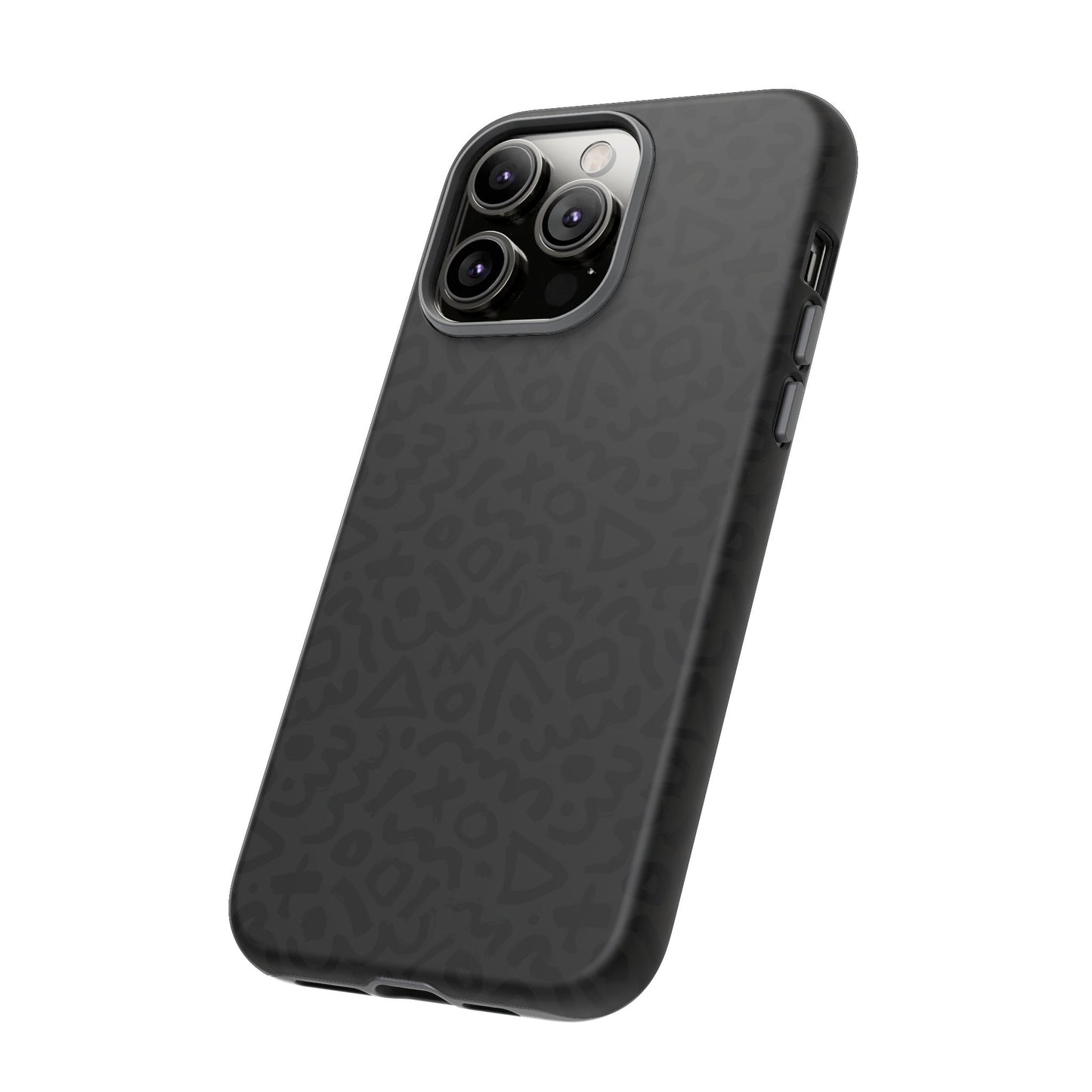 Retro Geometric Vibes Phone Case – 80s 90s Vintage Abstract Pattern for iPhone & Samsung - JGUS
