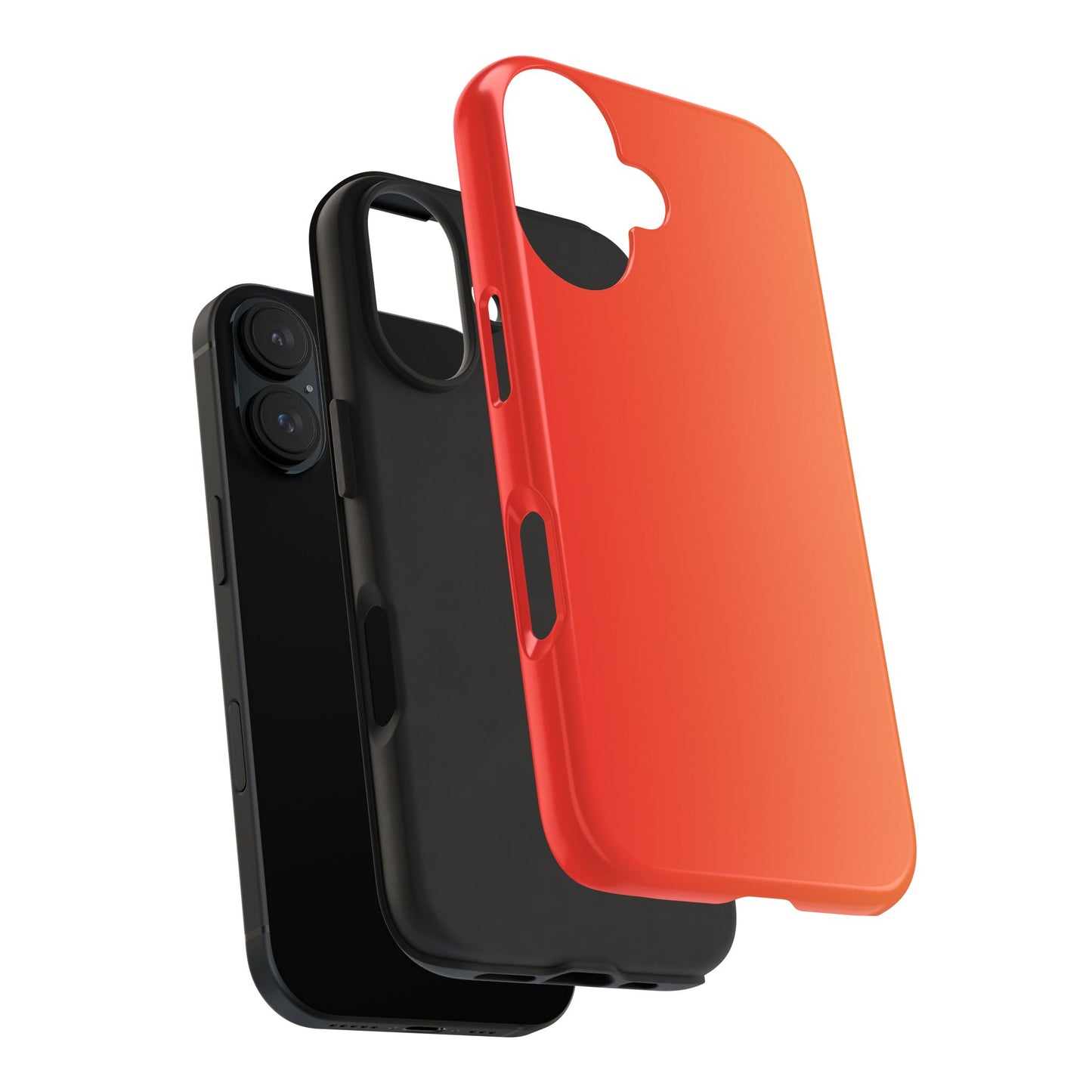 Vibrant Red Orange Phone Case