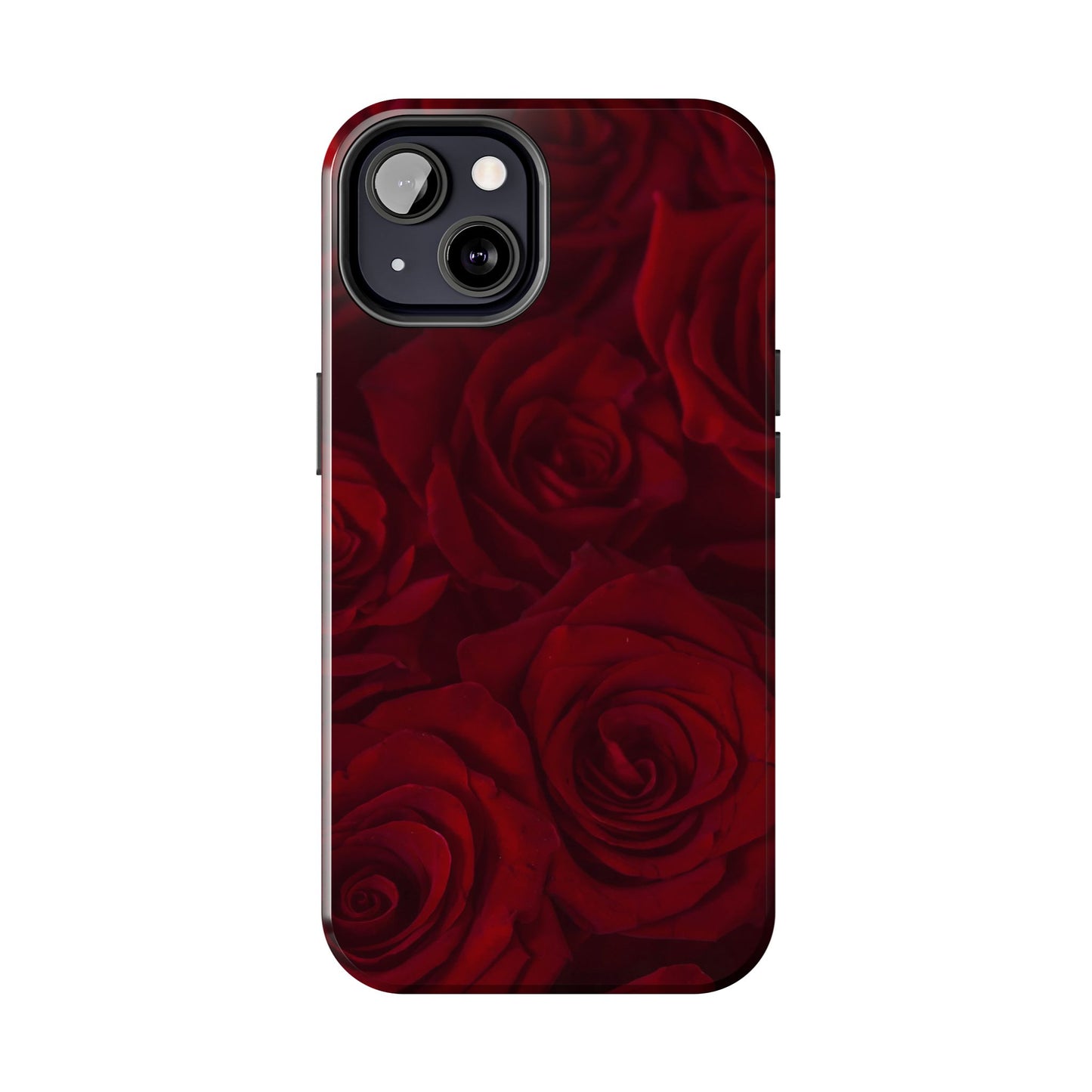 Velvet Rose - Burgundy Floral Phone Case