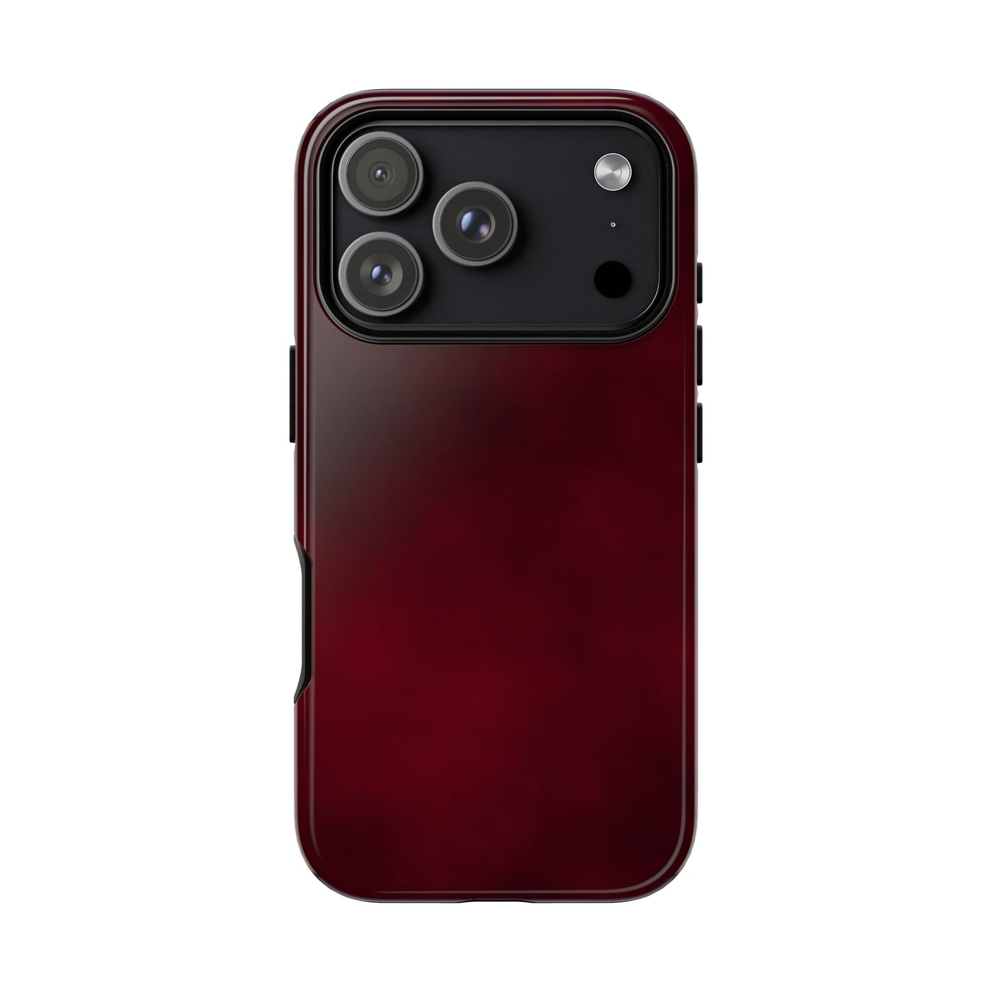 Vintage Burgundy Cherry Phone Case – Elegant Floral Design for iPhone 17 & Samsung Galaxy | Tough Protective Cover - JGUS