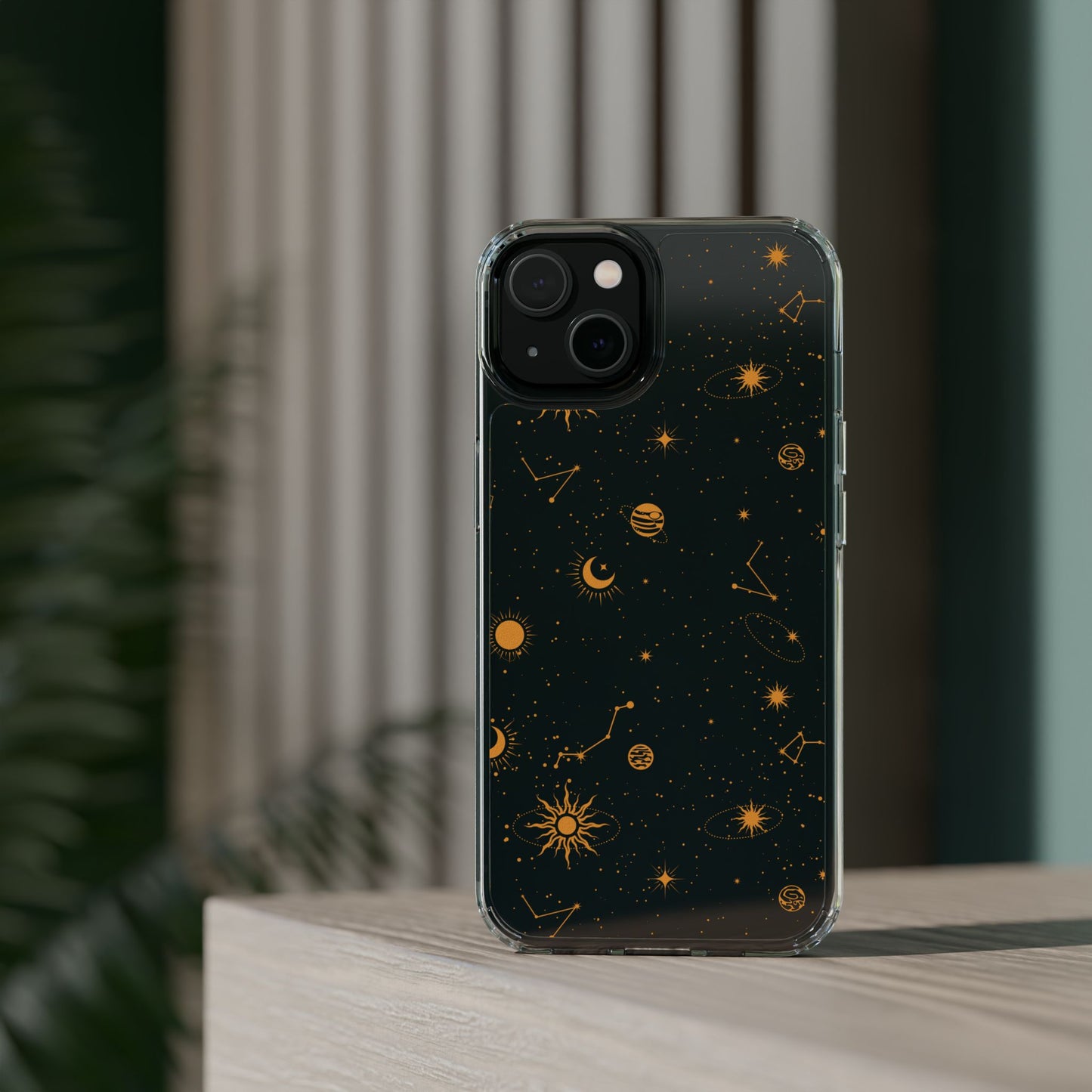 Space Magic Clear Phone Case