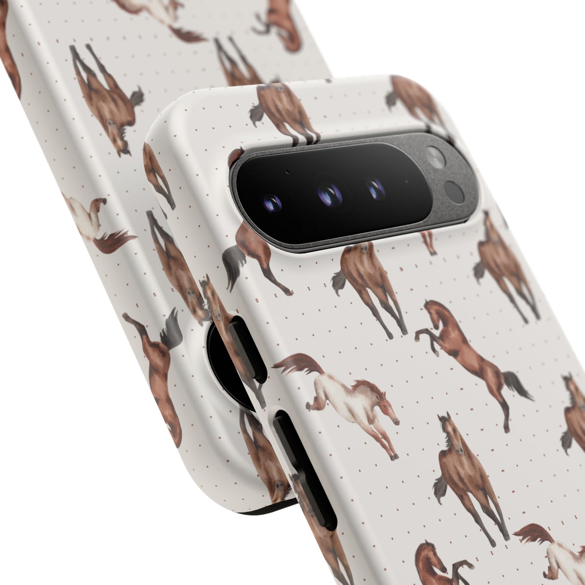 Wild Mustang Horse Pattern Phone Case – Stylish, Protective & Eco-Friendly - JGUS