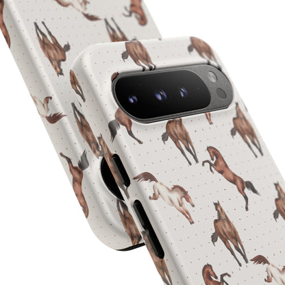 Wild Mustang Horse Pattern Phone Case – Stylish, Protective & Eco-Friendly - JGUS