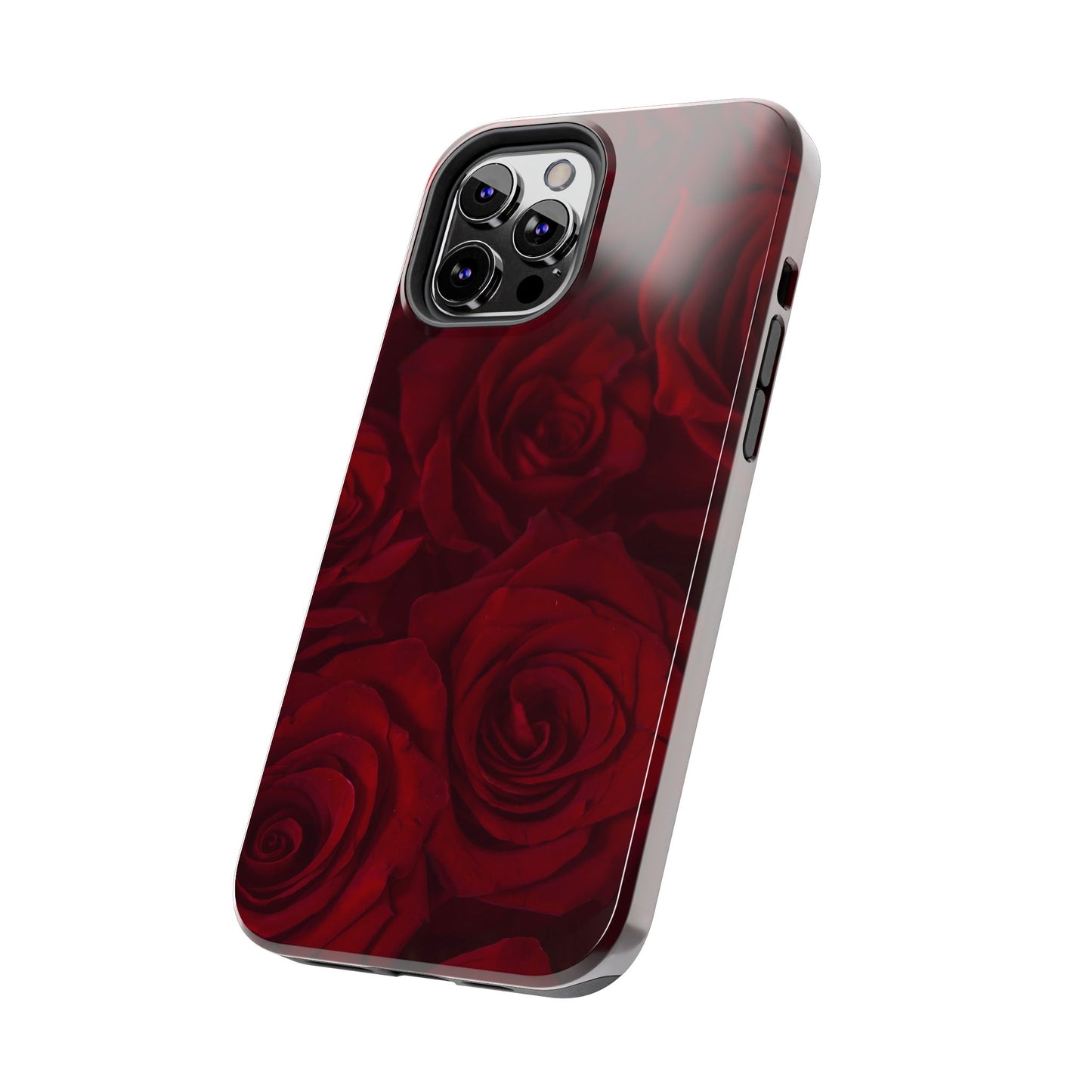 Velvet Rose - Burgundy Floral Phone Case