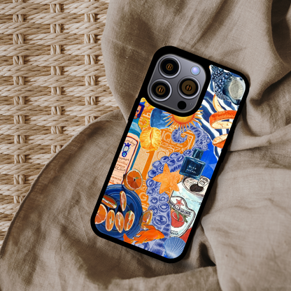 Sunset Splash Collage Case