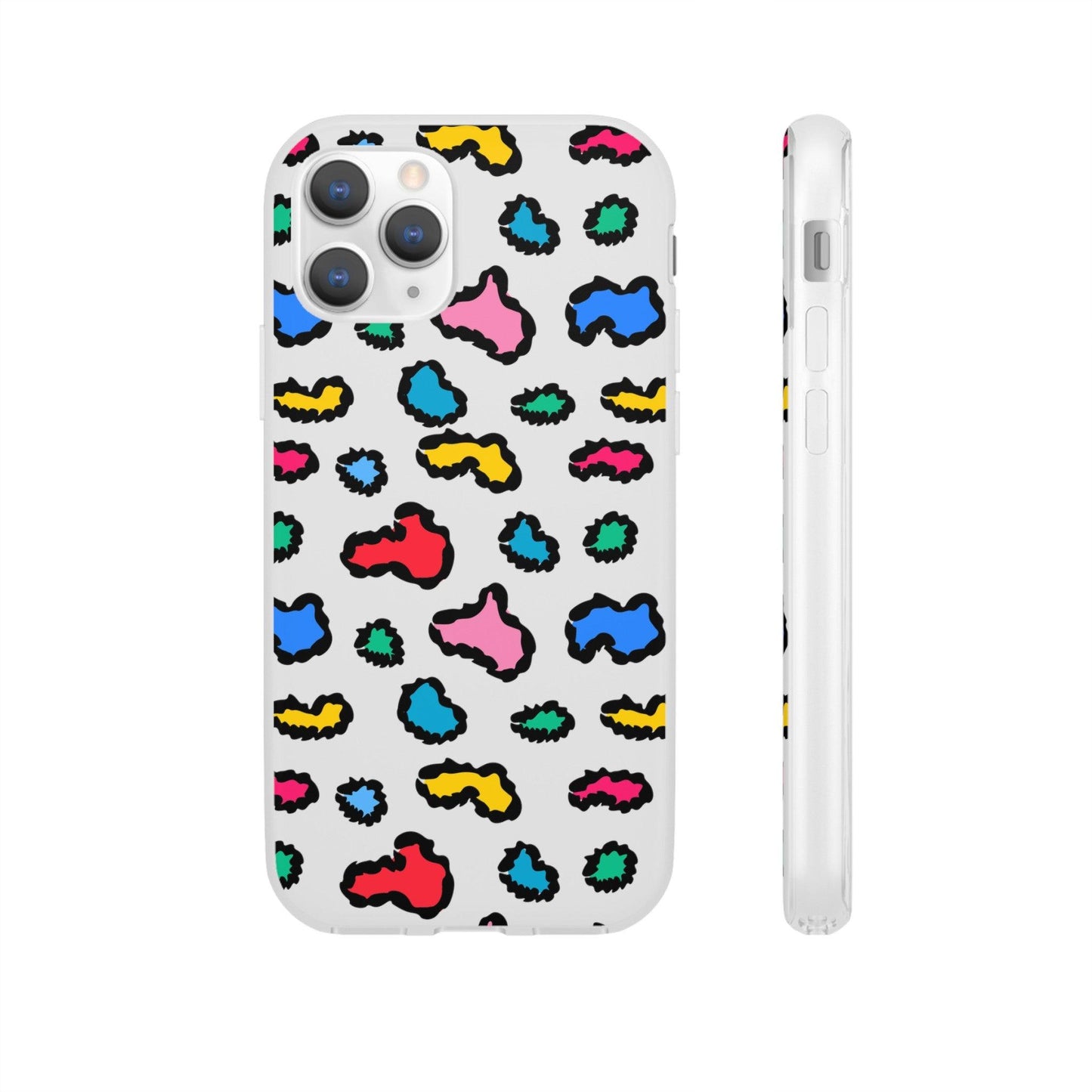 Vibrant Leopard Flexi Case - JGUS