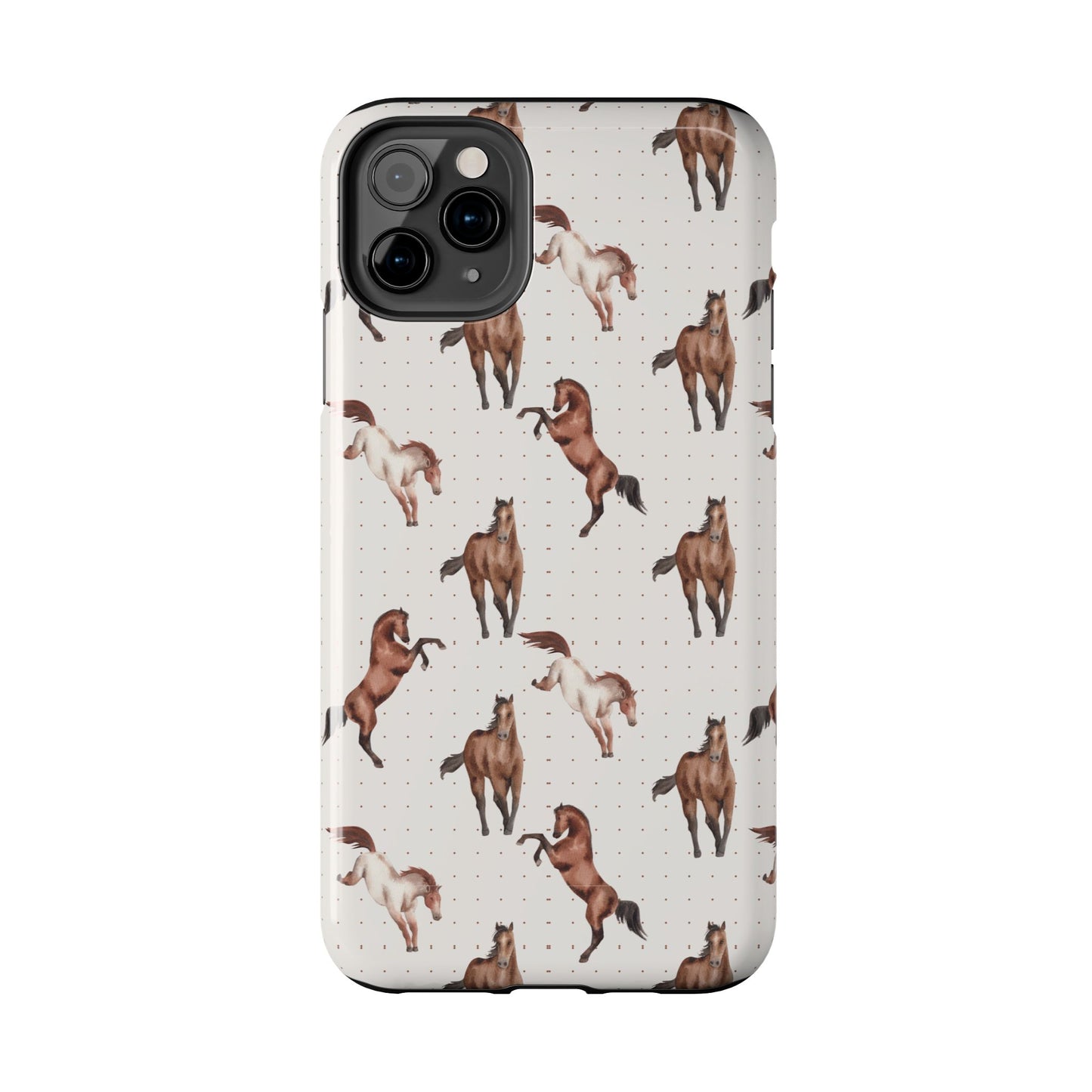 Wild Mustang Horse Pattern Phone Case – Stylish, Protective & Eco-Friendly