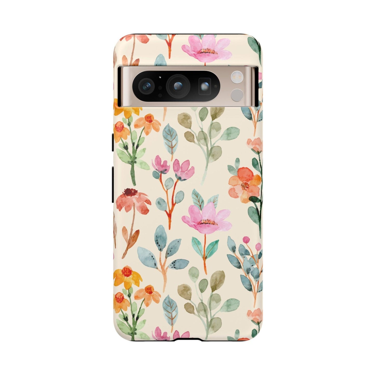 Petal Splash Watercolor Symphony Phone Case