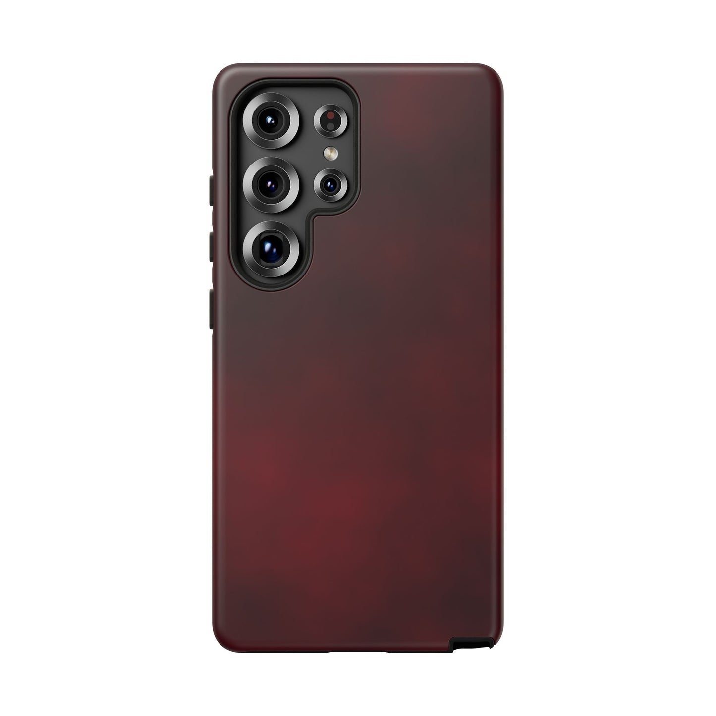 Vintage Burgundy Cherry Phone Case – Elegant Floral Design for iPhone 17 & Samsung Galaxy | Tough Protective Cover - JGUS