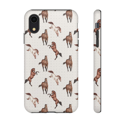 Wild Mustang Horse Pattern Phone Case – Stylish, Protective & Eco-Friendly - JGUS