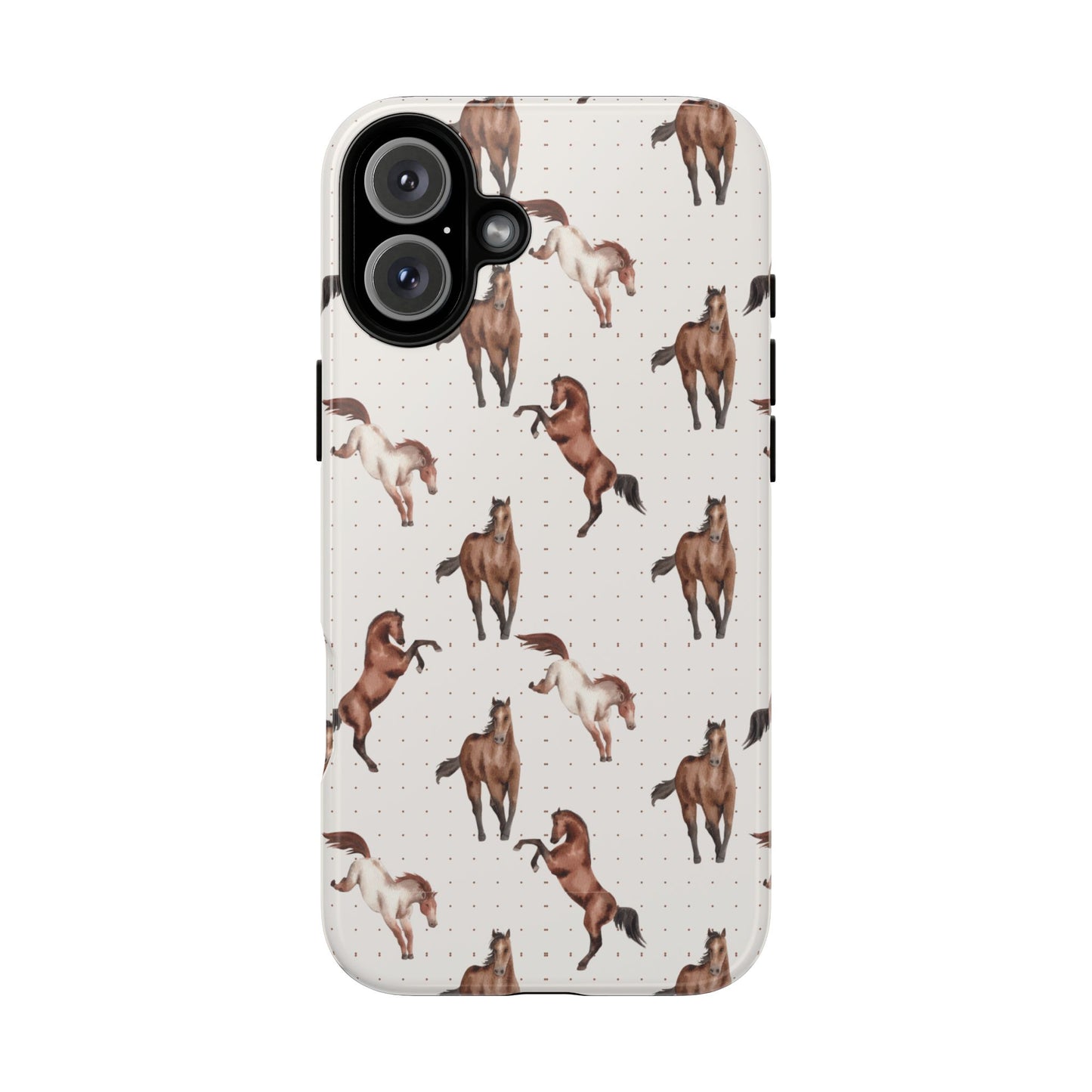 Wild Mustang Horse Pattern Phone Case – Stylish, Protective & Eco-Friendly - JGUS