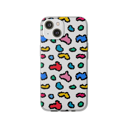 Vibrant Leopard Flexi Case - JGUS