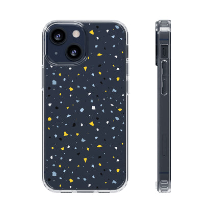 Terrazzo Chic Clear Phone Cases