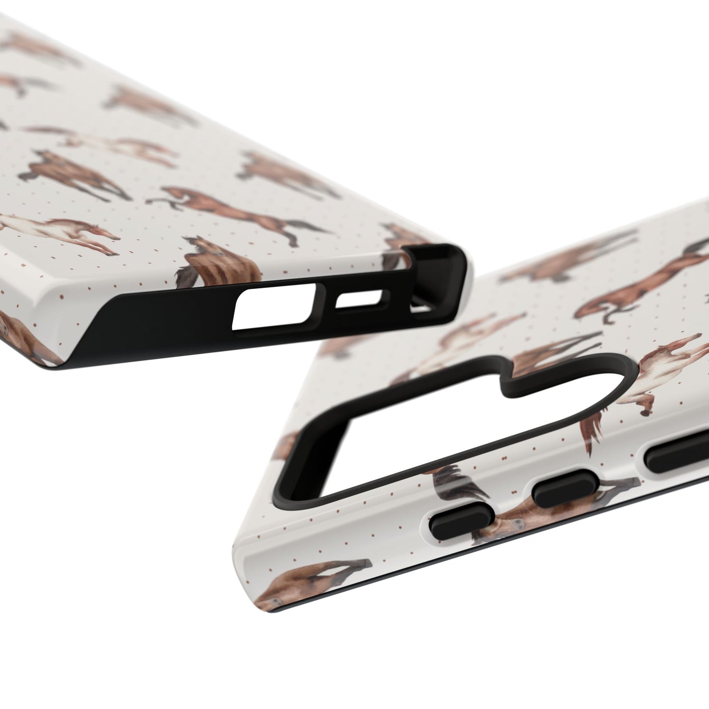 Wild Mustang Horse Pattern Phone Case – Stylish, Protective & Eco-Friendly - JGUS