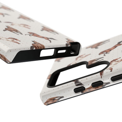Wild Mustang Horse Pattern Phone Case – Stylish, Protective & Eco-Friendly - JGUS