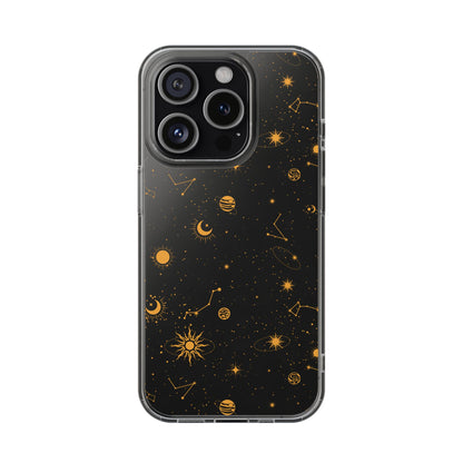 Space Magic Clear Phone Case