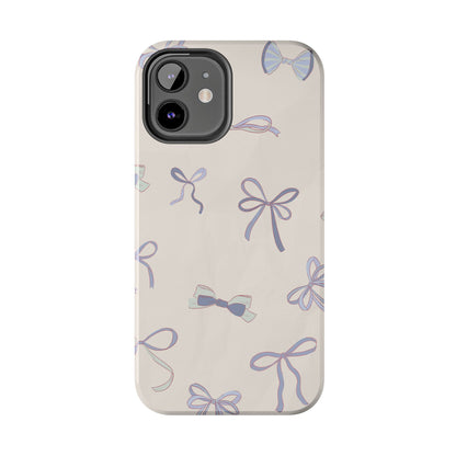 Coquette Pattern Ribbon bow Phone Case iPhone