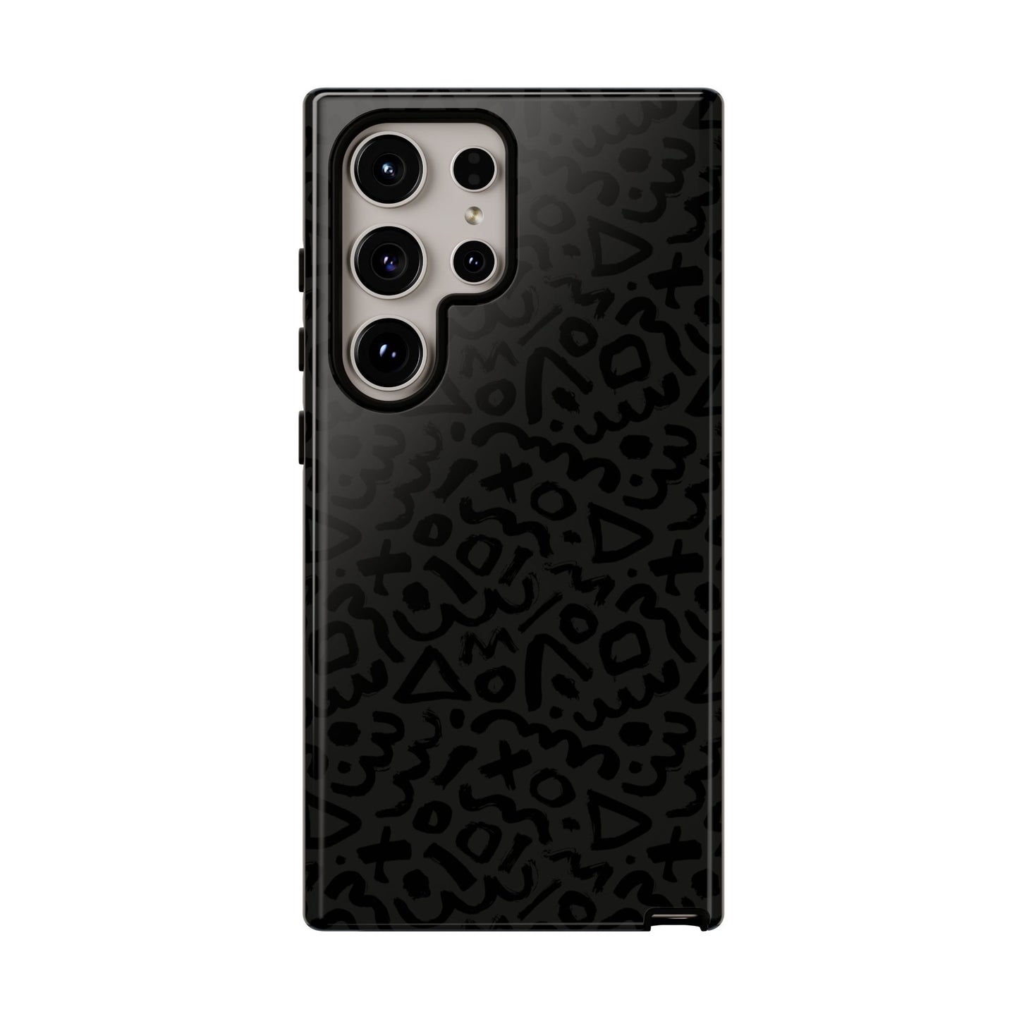 Retro Geometric Vibes Phone Case – 80s 90s Vintage Abstract Pattern for iPhone & Samsung - JGUS