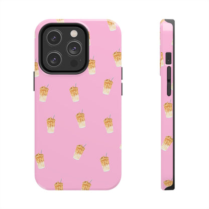 Pink Latte Love Phone Case