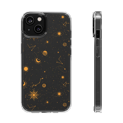 Space Magic Clear Phone Case