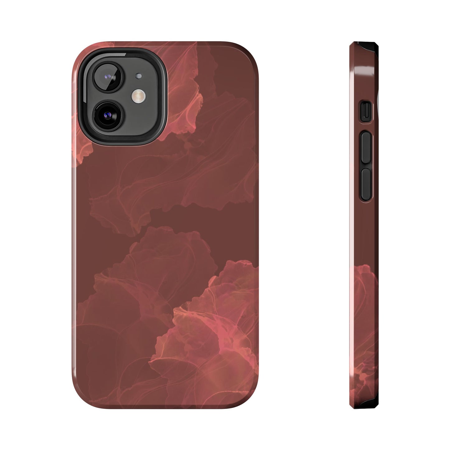 Blush Ink Splash Protective Phone Case