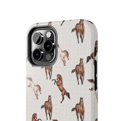 Wild Mustang Horse Pattern Phone Case – Stylish, Protective & Eco-Friendly