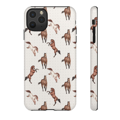 Wild Mustang Horse Pattern Phone Case – Stylish, Protective & Eco-Friendly - JGUS