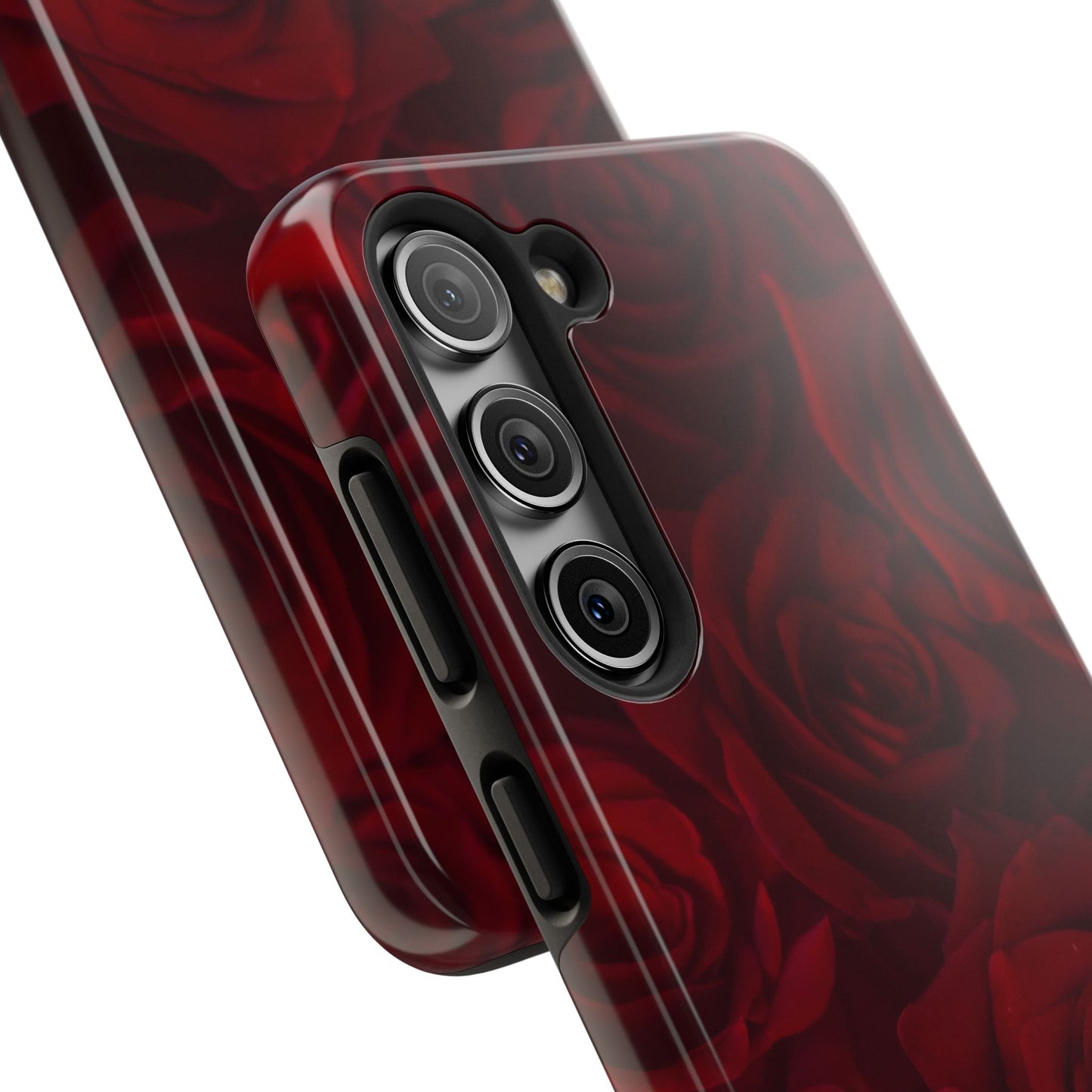 Velvet Rose - Burgundy Floral Phone Case