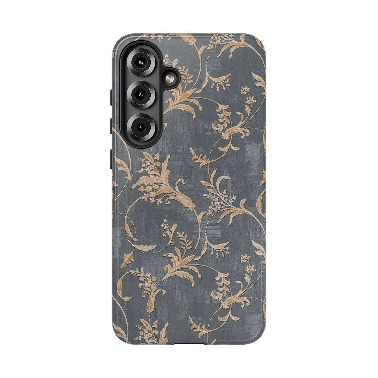 Old-Fashioned Flower Phone Case – Aesthetic Protective Cover for iPhone & Samsung - JGUS