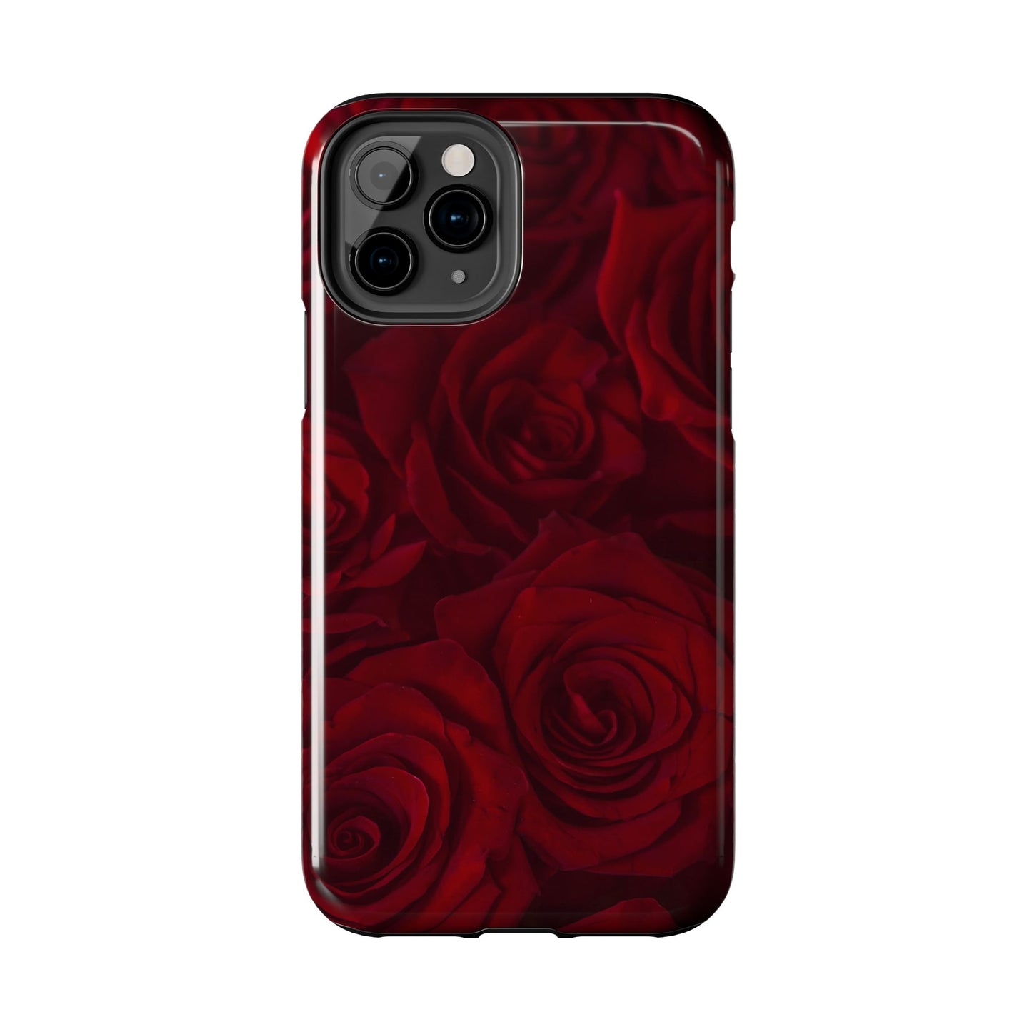 Velvet Rose - Burgundy Floral Phone Case