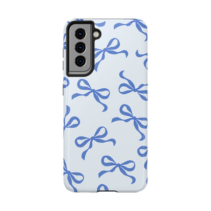 Vintage Blue Bow Phone Case