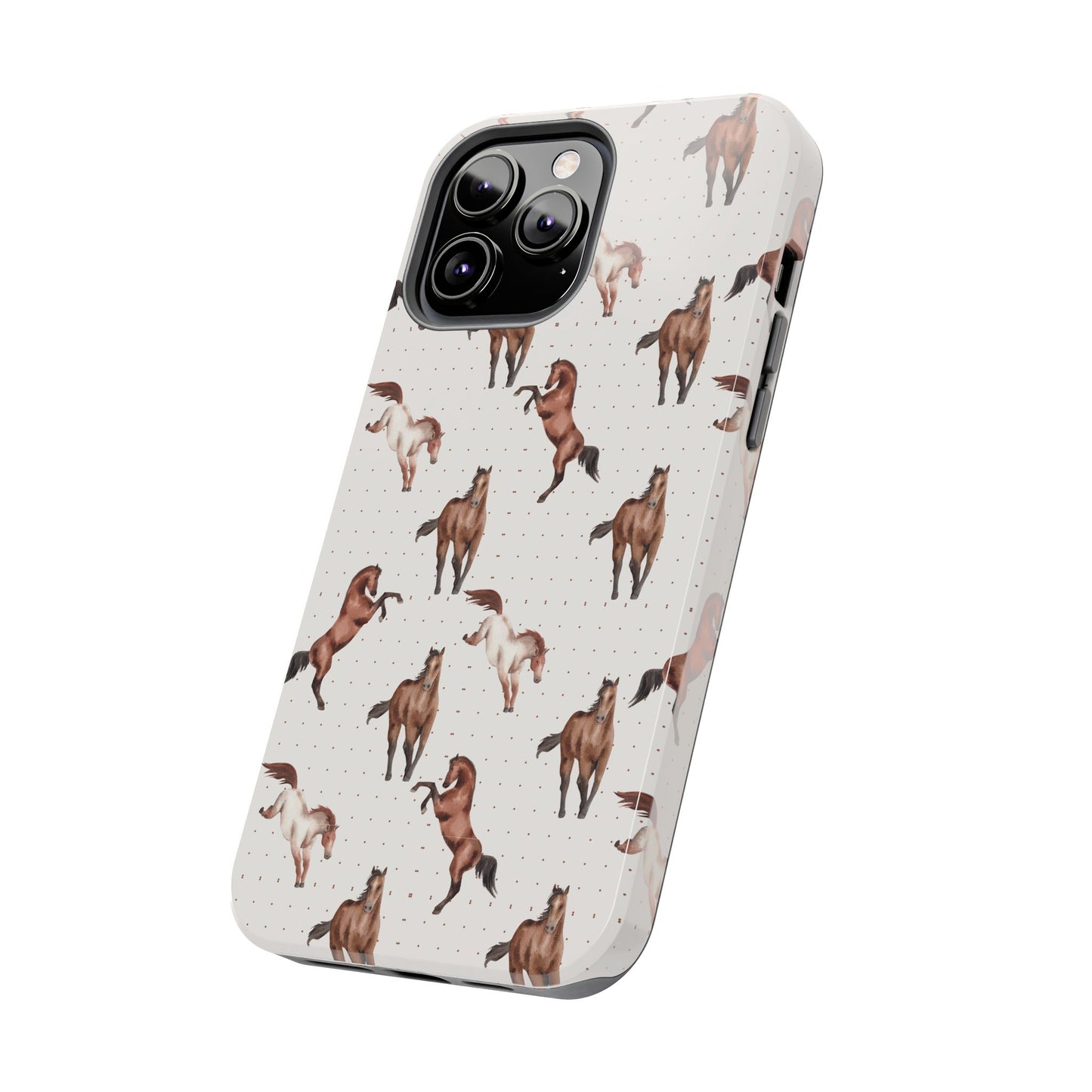 Wild Mustang Horse Pattern Phone Case – Stylish, Protective & Eco-Friendly