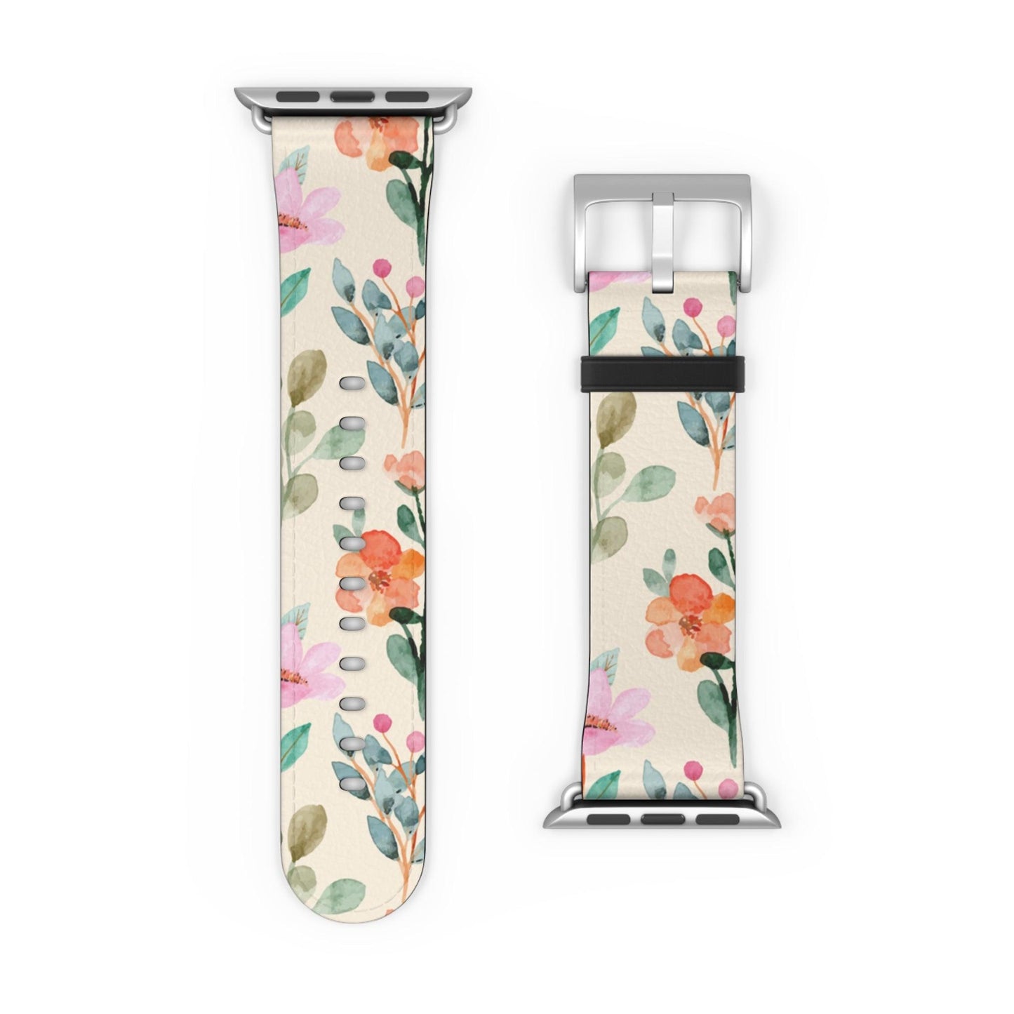 Petal Splash Watercolor Symphony Apple Watch Band - JGUS