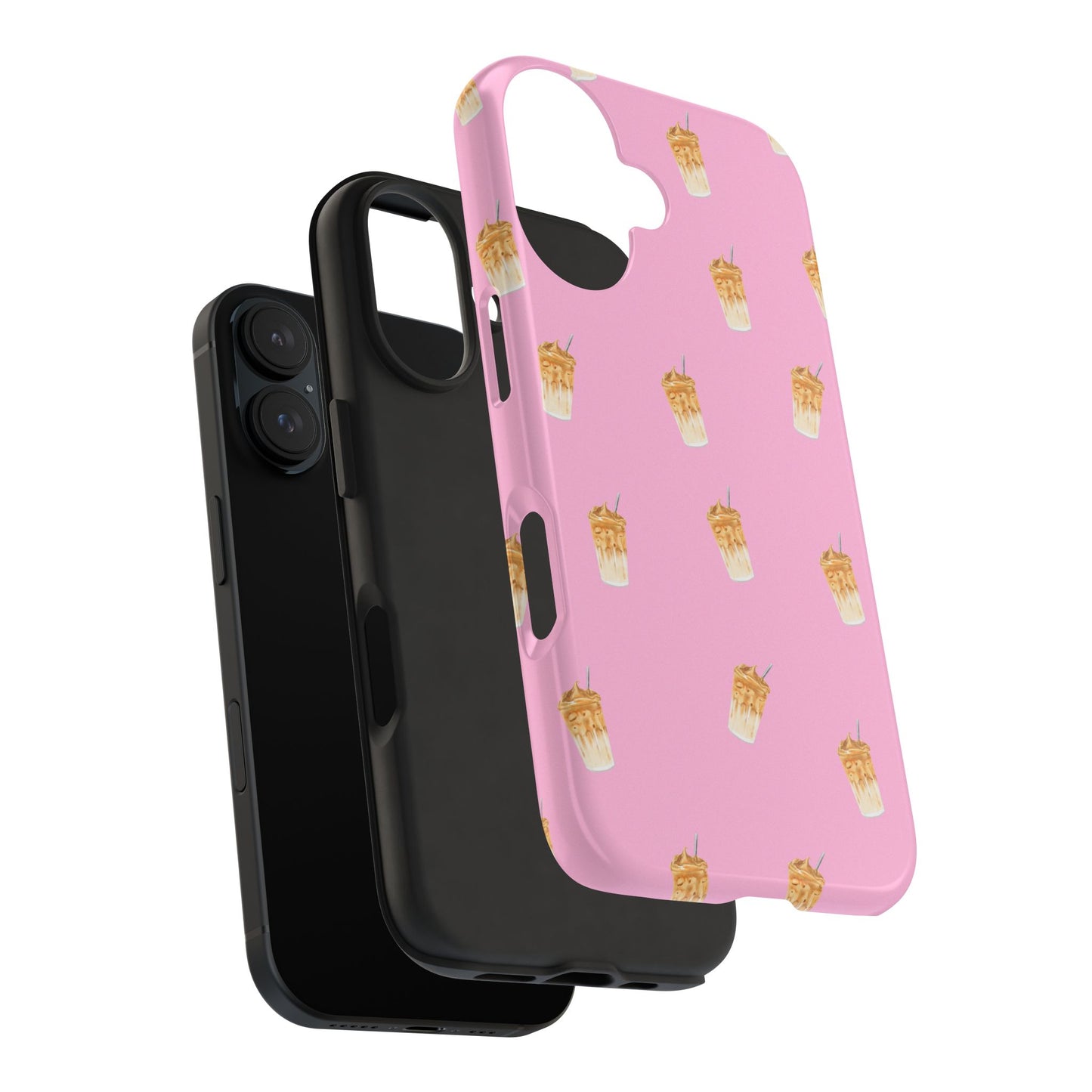 Pink Latte Love Phone Case