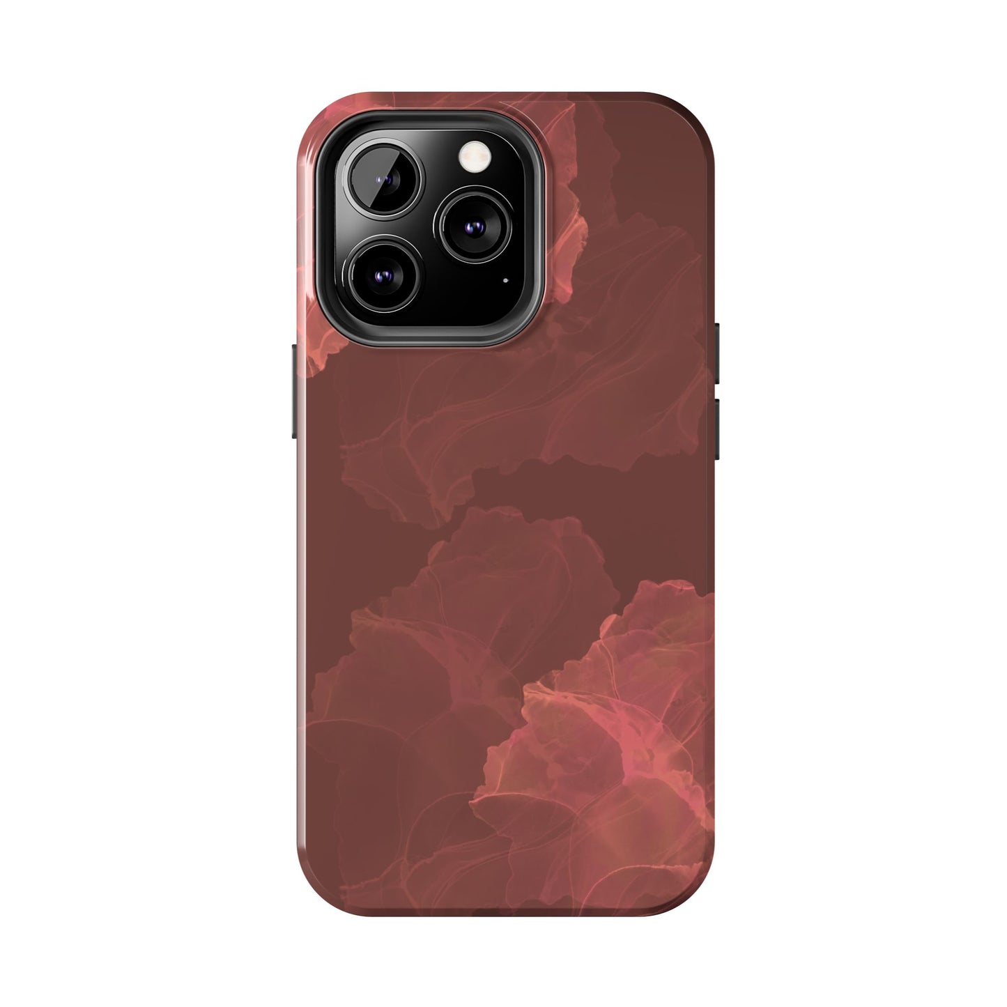 Blush Ink Splash Protective Phone Case