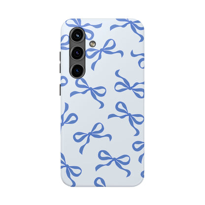 Vintage Blue Bow Phone Case