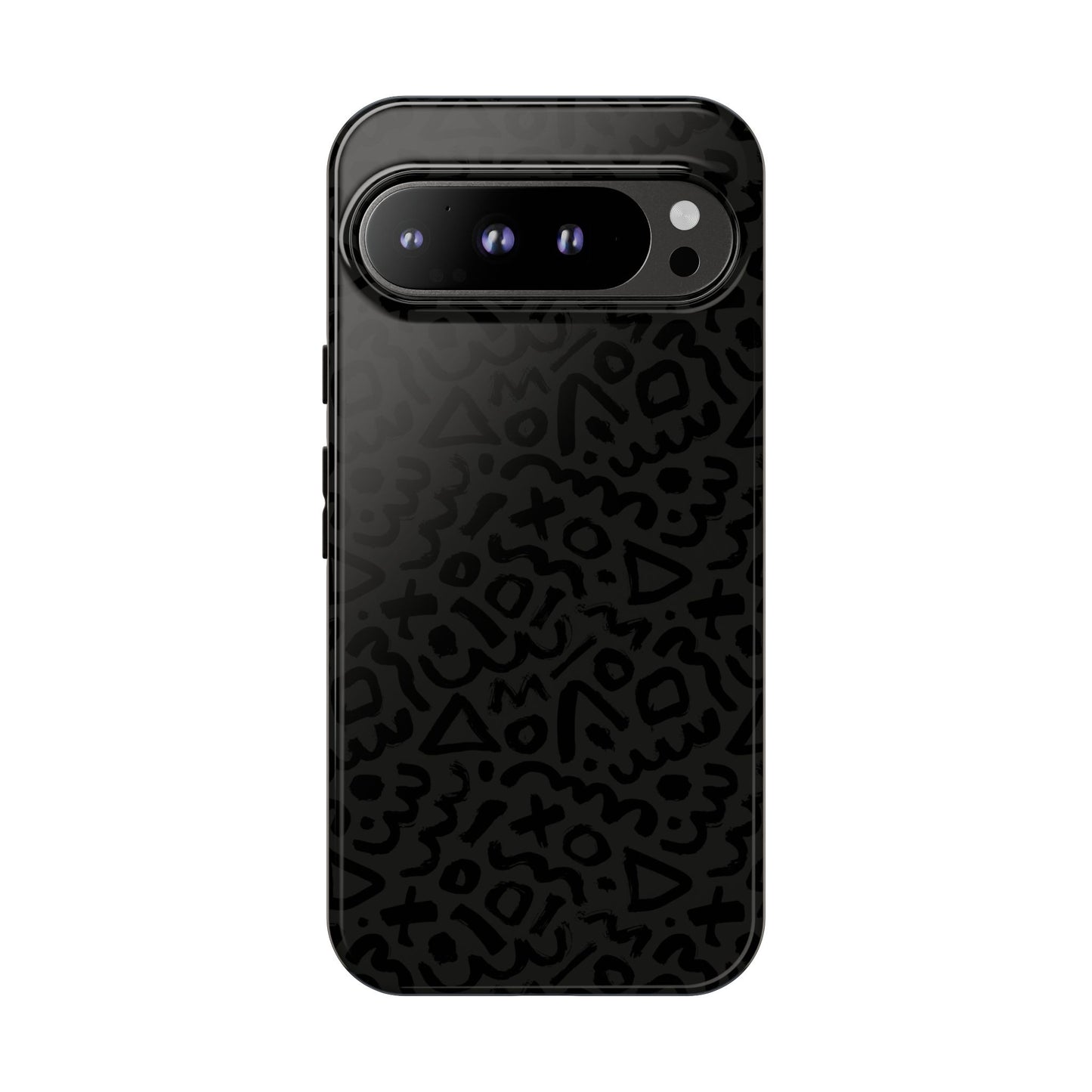 Retro Geometric Vibes Phone Case – 80s 90s Vintage Abstract Pattern for iPhone & Samsung - JGUS